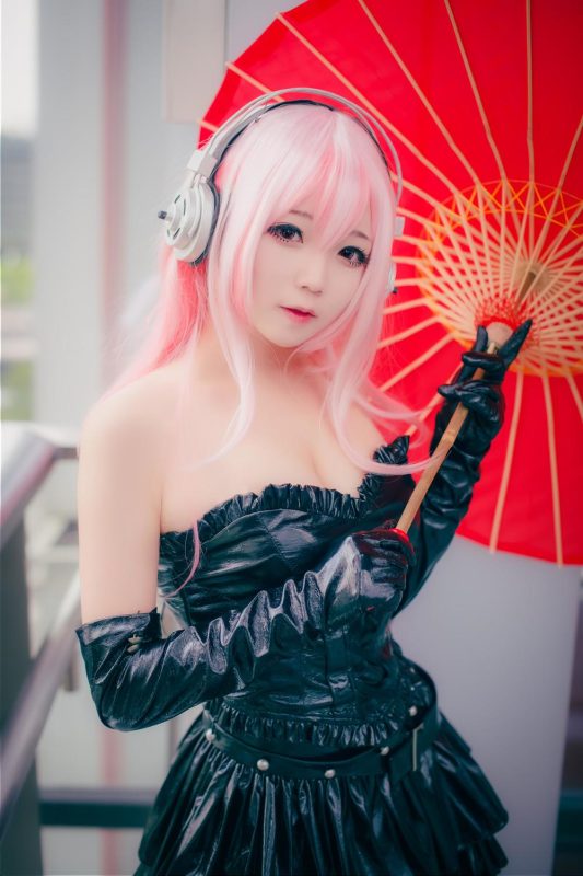 楚楚子w No.024-超级索尼子 [9P]-Zos次元社