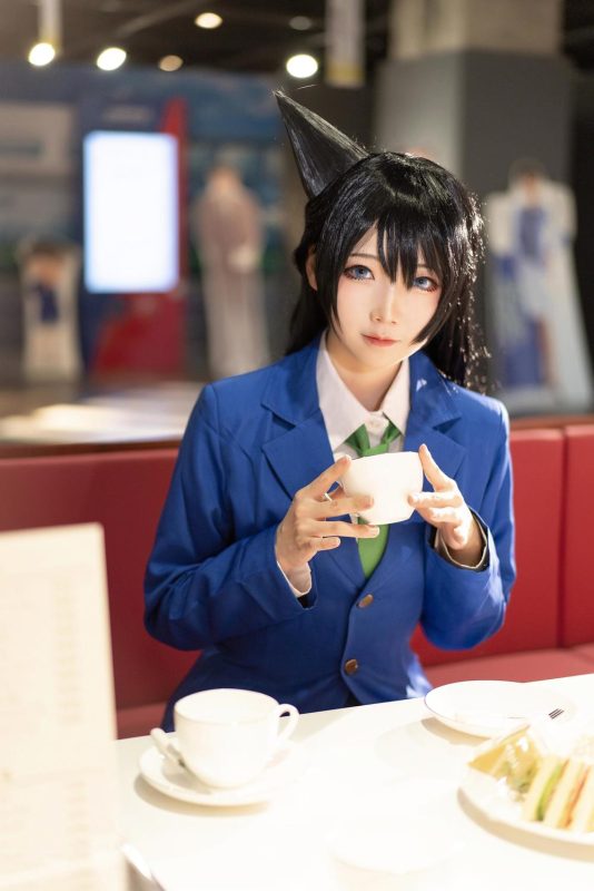 楚楚子w No.041-名侦探柯南 新兰 毛利兰江户川柯南 [8P]-Zos次元社