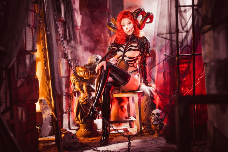 蜜汁猫裘 No.069-地狱骸骨 [50P]-Zos次元社