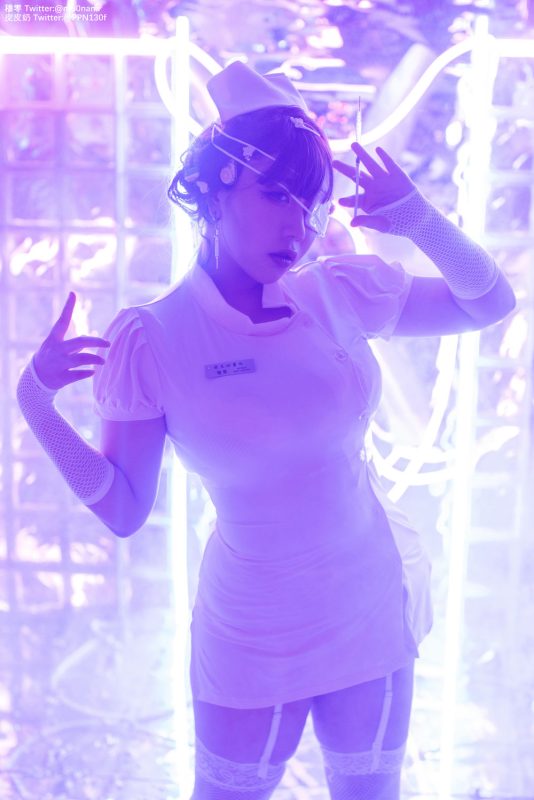 皮皮奶可可爱了啦(超皮皮皮奶) No.028-万圣节邪恶护士 喵零x皮皮奶 [60P]-Zos次元社