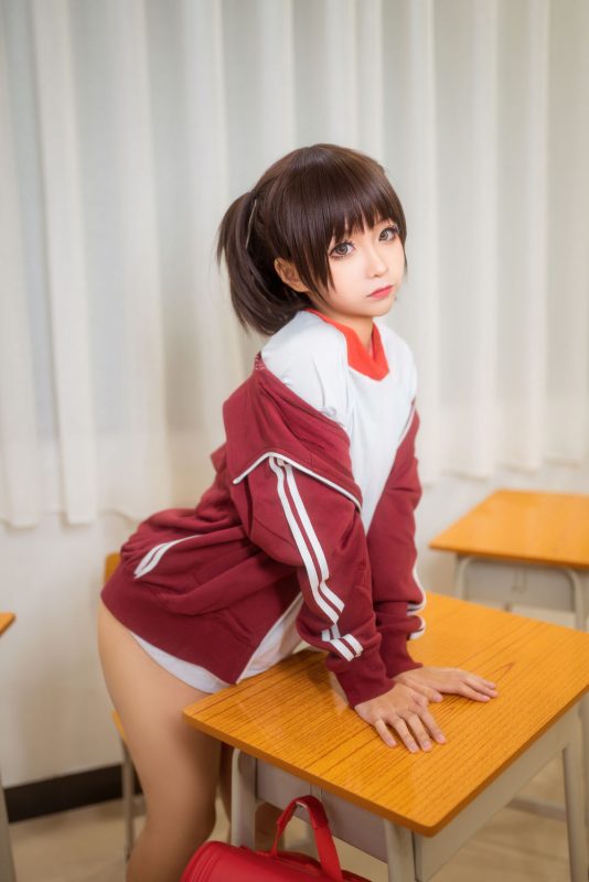 蠢沫沫（momo） No.030-体操服红 [45P]-Zos次元社