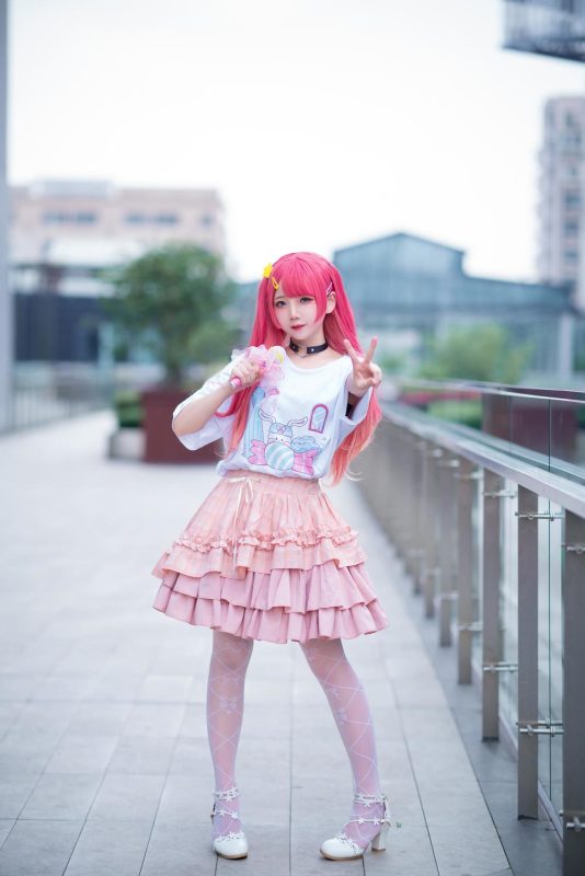 楚楚子w No.075-洛丽塔 小偶像打歌服 [13P]-Zos次元社