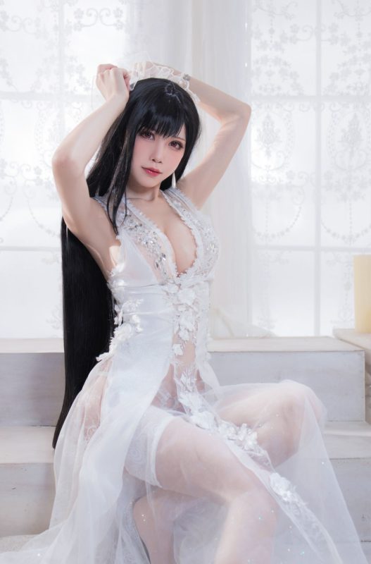 水淼aqua No.066-ff7r（蒂法婚纱+蒂法蜜蜂女郎+黑皮蜜蜂女郎） [89P]-Zos次元社