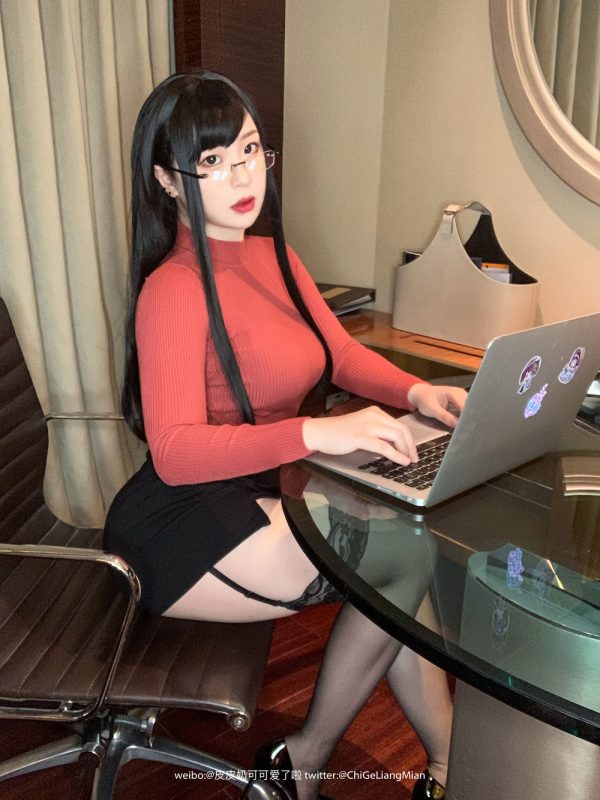 皮皮奶可可爱了啦(超皮皮皮奶) No.008-红色OL [70P 3V]-Zos次元社