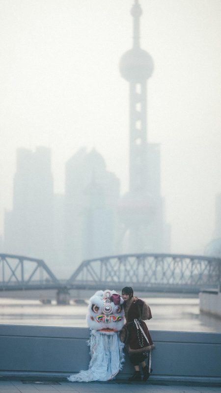 兔子Zzz不吃胡萝卜 No.022-舞狮少女 [45P]-Zos次元社