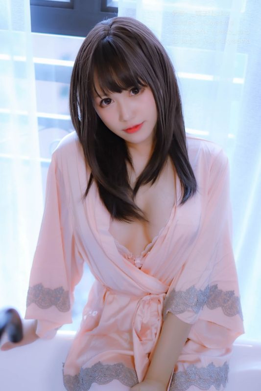 Nyako喵子 No.029-妄想彼女との同棲生活2 – 丝绸睡衣 [80P 1V]-Zos次元社