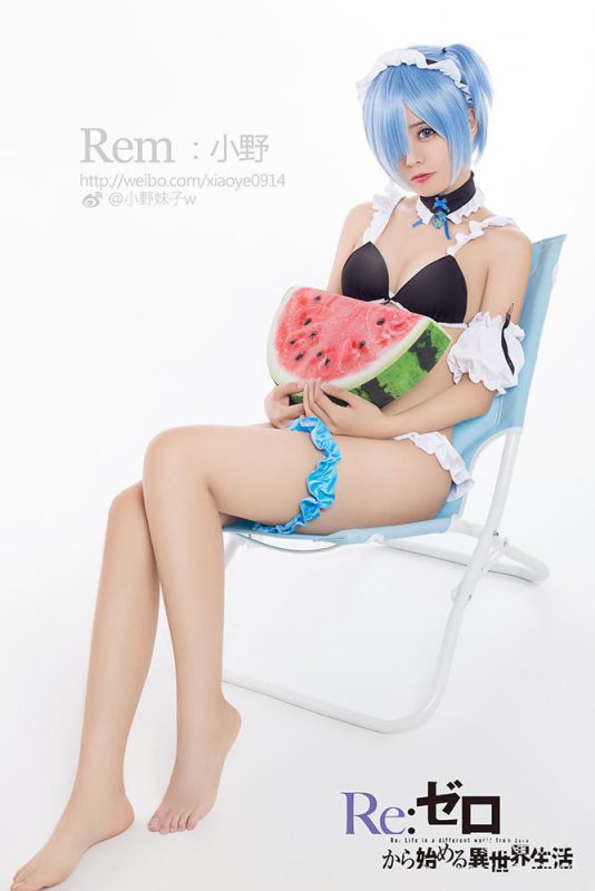 小野妹子w No.009-蕾姆泳装 [9P]-Zos次元社