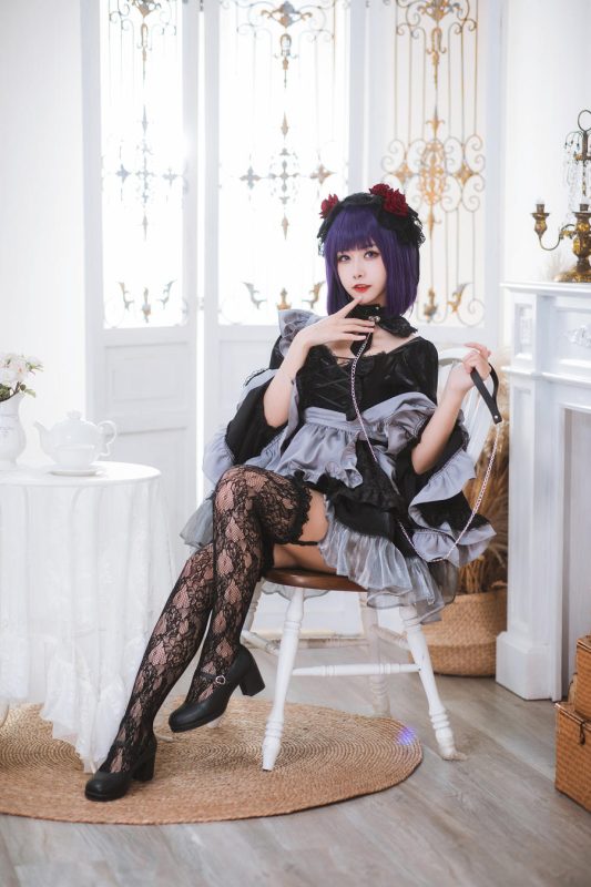 momoko葵葵 No.032 – 喜多川海梦 黑江雫 [45P]-Zos次元社