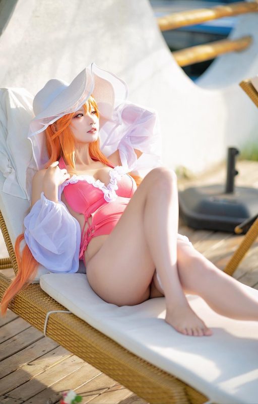 伊喵君_Nya No.004-碧蓝航线 黎塞留泳装 [30P]-Zos次元社