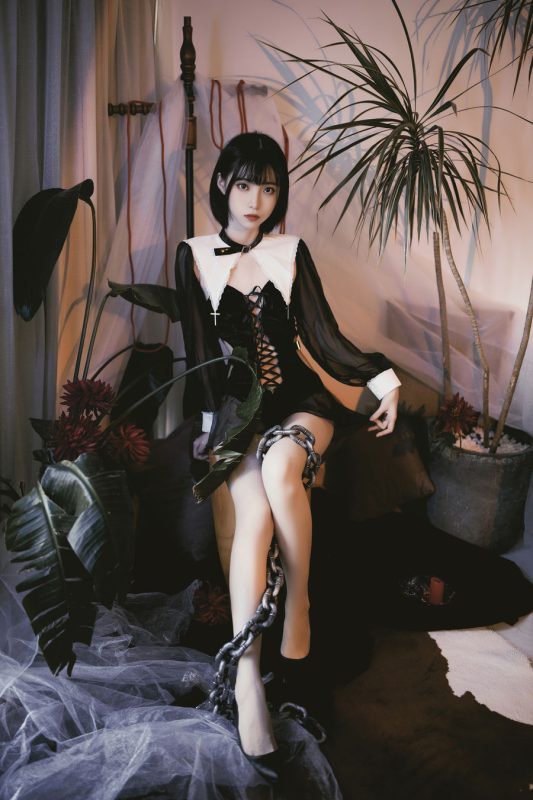 许岚LAN No.009-修女创作 红与黑 [37P]-Zos次元社