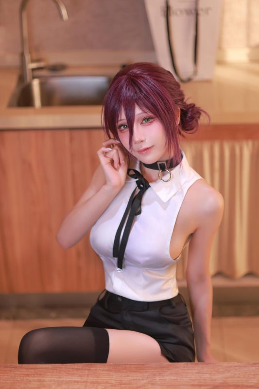 水淼aqua No.205 – [Patreon] 链锯人 蕾塞Reze [45P]-Zos次元社