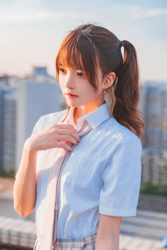 桜桃喵 No.151-橘子汽水 [15P]-Zos次元社