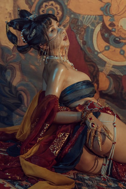 云溪溪 No.001-奶桃 敦煌 [45P]-Zos次元社