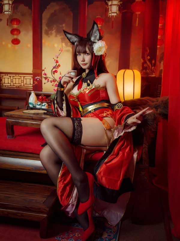 麻花麻花酱 No.005-天城旗袍 [20P]-Zos次元社