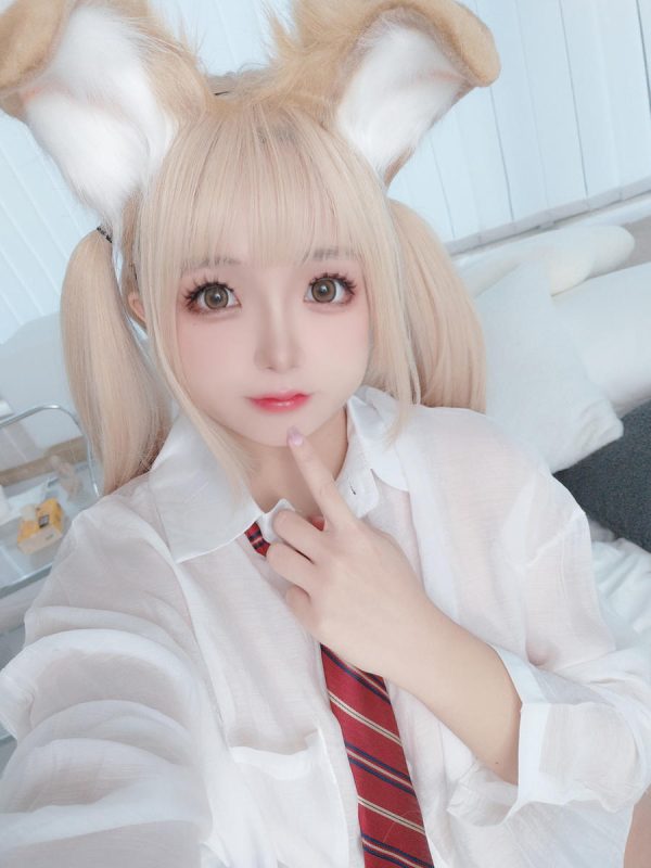 椎名莜(日奈娇) No.067-衬衫小狗 [160P]-Zos次元社