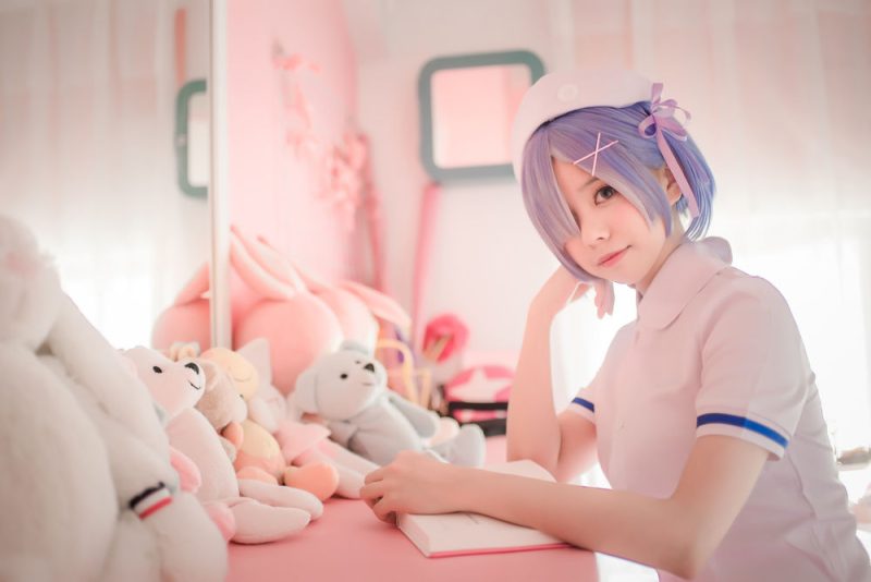 小野妹子w No.033-小野-蕾姆-护士姐姐 [12P]-Zos次元社