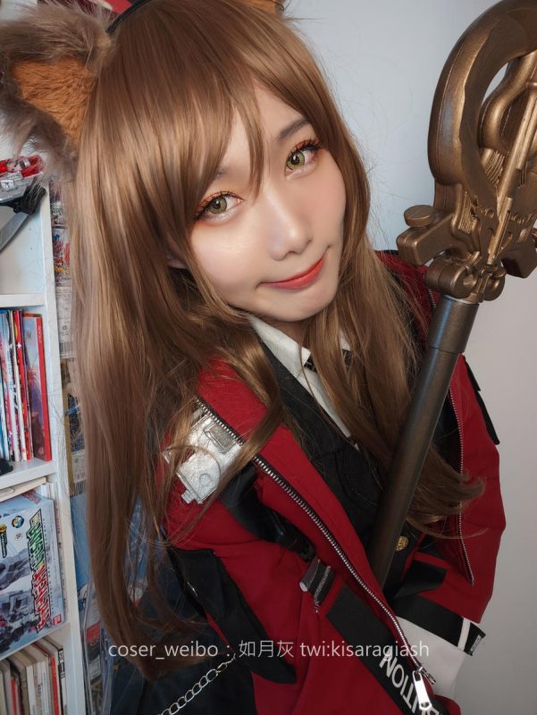 如月灰 No.027 – 明日方舟 天火 [218P]-Zos次元社