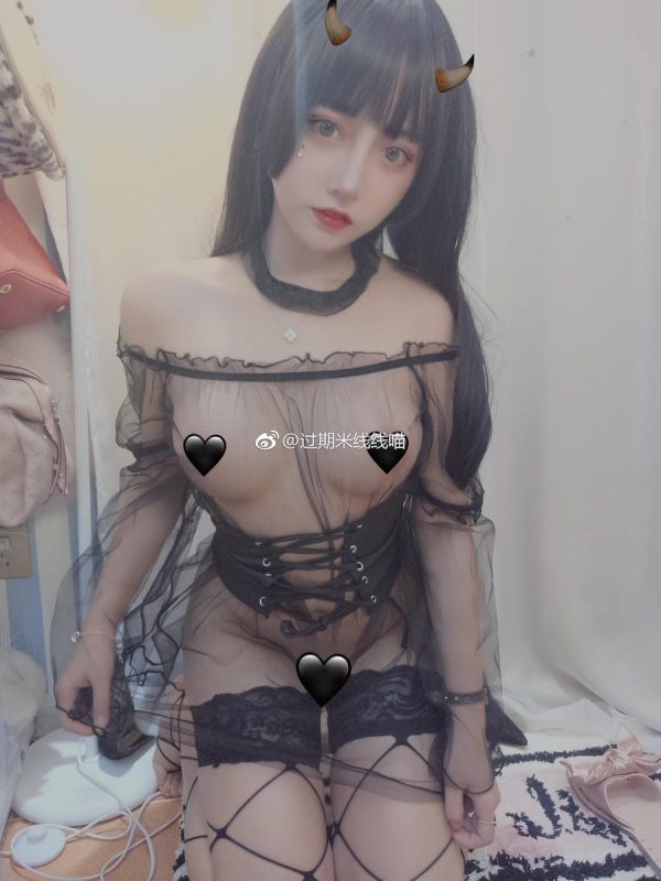 过期米线线喵 No.019-黑纱 [36P]-Zos次元社