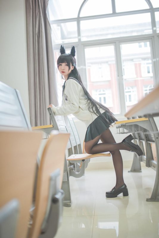 北之北 No.003-碧蓝航线 爱宕JK [9P]-Zos次元社