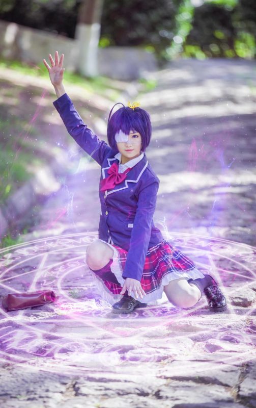 羽天Shine No.006-中二病也要谈恋爱 小鸟游六花 [10P]-Zos次元社