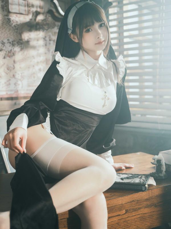 河豚抚子 No.010-修女 [15P]-Zos次元社