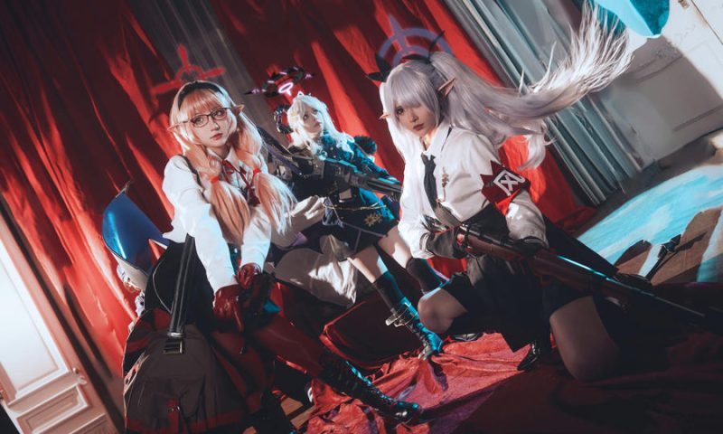 铁板烧鬼舞w No.032 – 蔚蓝档案 银镜伊织 [17P]-Zos次元社