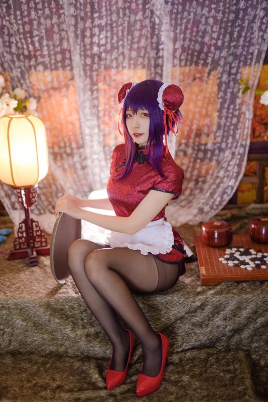 二佐Nisa No.030-女主学姐旗袍 [31P]-Zos次元社