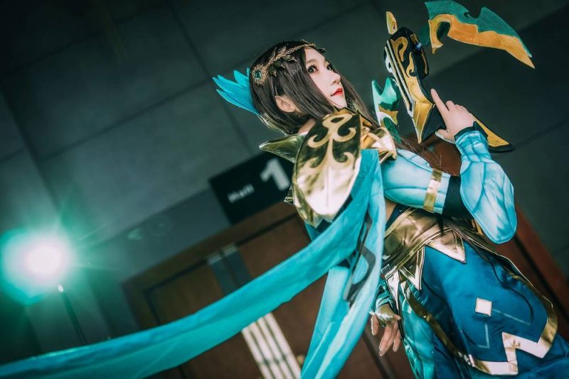 许多鱼鱼鱼 No.021-王者荣耀 虞姬 [11P]-Zos次元社