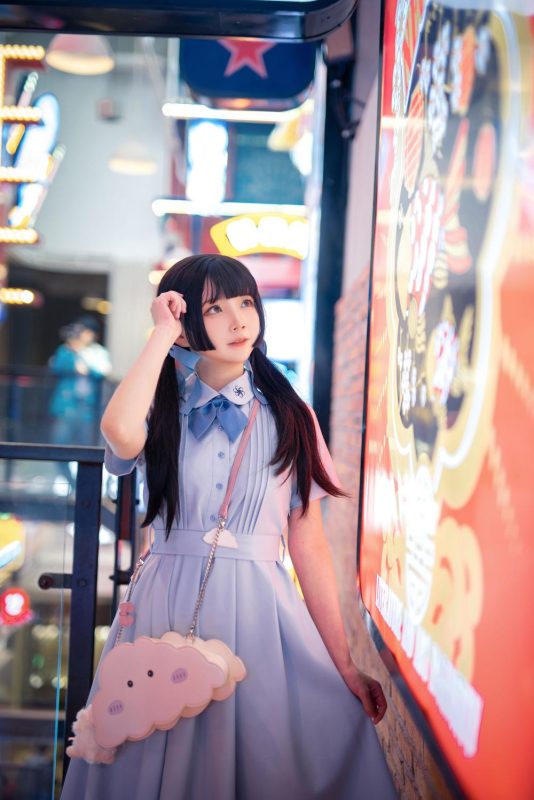 楚楚子w No.070-JK制服 御茶 [12P]-Zos次元社