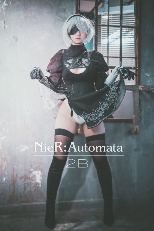 Jenny(정제니) No.027-[DJAWA] NieR Automata 2B [47P]-Zos次元社