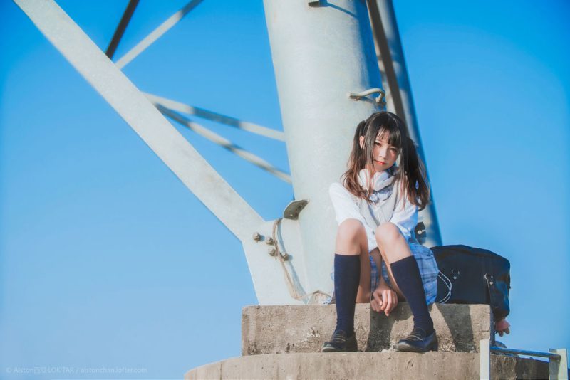 桜桃喵 No.048-蜜桃苏打味的夏天 [10P]-Zos次元社