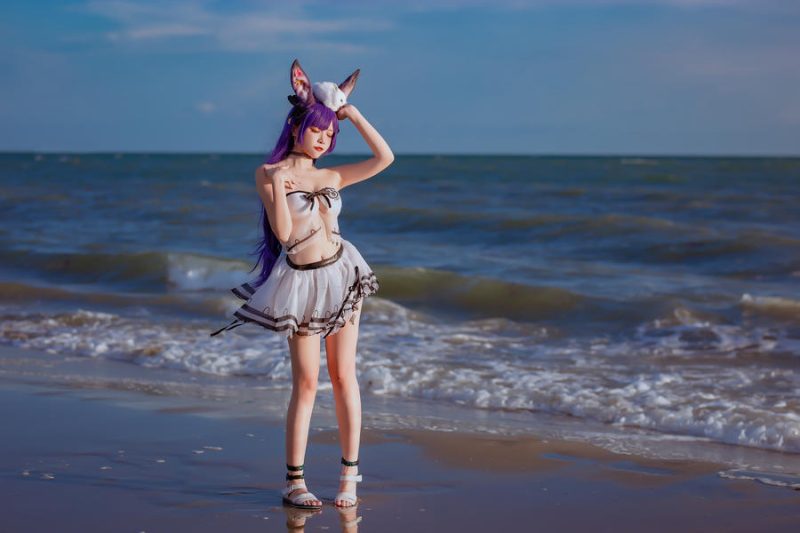 二佐Nisa No.155 – 泰拉夏日纪事 方舟暗索泳装 [29P]-Zos次元社