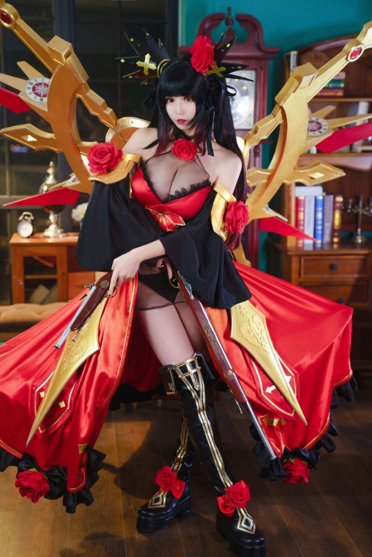 爱老师_PhD No.037-约会大作战 狂三新皮肤 [10P]-Zos次元社