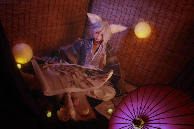 渊秧 No.006-阴阳师 妖狐 逐月照君 [8P]-Zos次元社