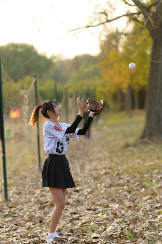 兔子Zzz不吃胡萝卜 No.074-棒球少女 [36P]-Zos次元社