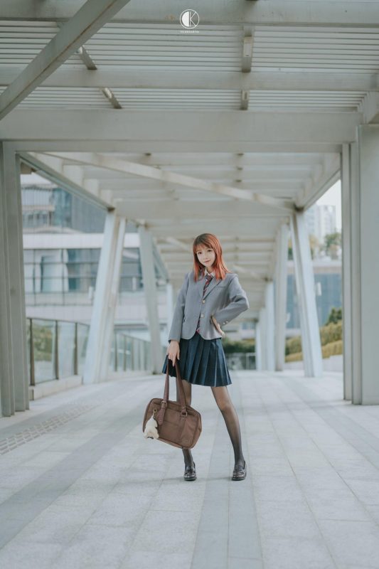 祖木子 No.022 – JK黑丝 [21P]-Zos次元社