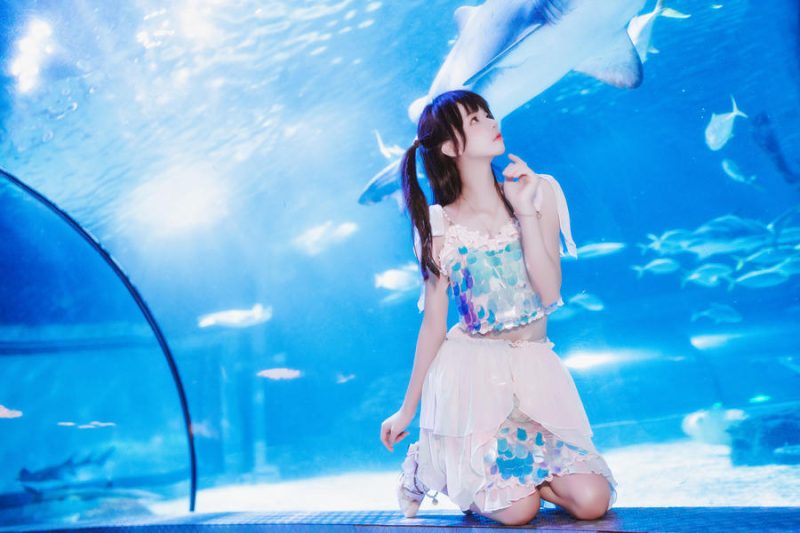 桜桃喵 No.249 – 水族馆 [15P]-Zos次元社