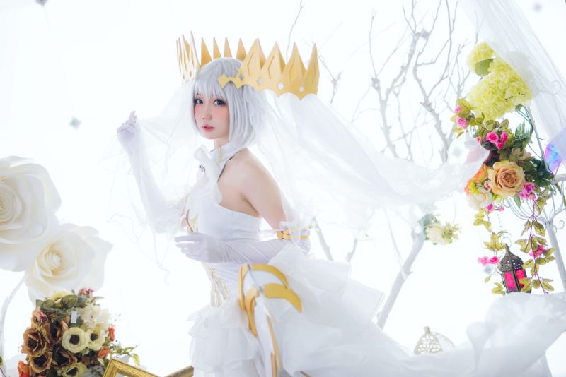 焖焖碳 No.018-鸢一折纸灵衣 [20P]-Zos次元社