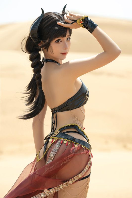 蠢沫沫（momo） No.248 – 沙漠魅魔 [9P]-Zos次元社