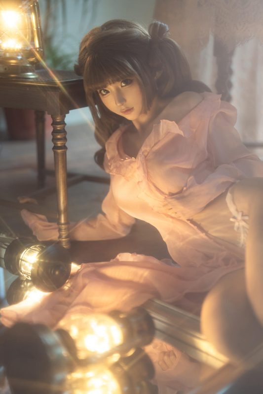 蠢沫沫（momo） No.266 – 是谁照亮了她 [15P]-Zos次元社