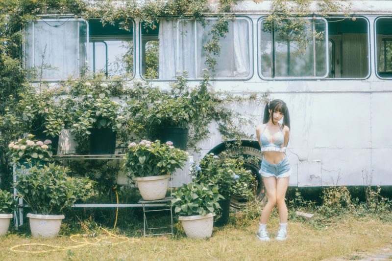 蠢沫沫（momo） No.181-大巴车 [130P]-Zos次元社