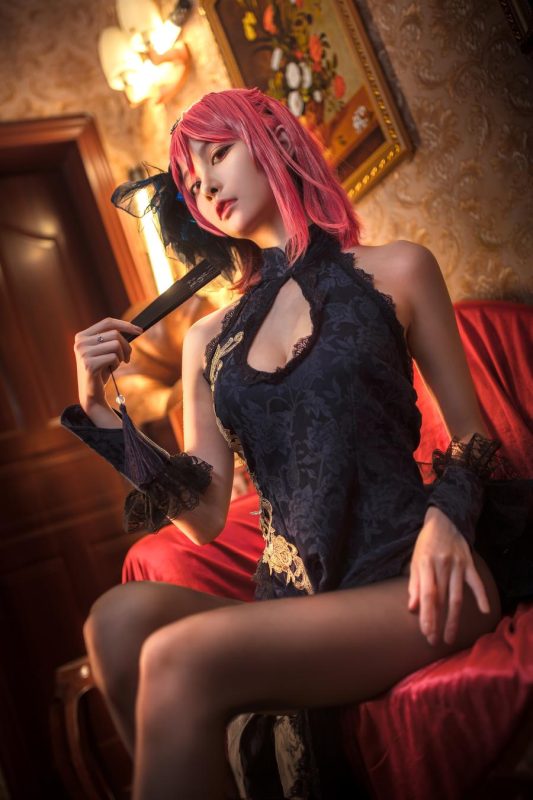 沧霁桔梗 No.004 – 黑太子 [11P]-Zos次元社