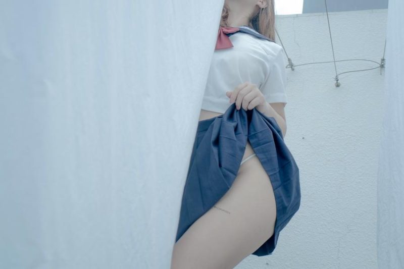 白烨妹纸 No.034-天台 [48P 1V]-Zos次元社