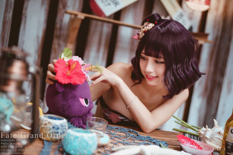 沖田凜花Rinka No.029-FateGrand Order–葛飾北斎 水着ver [14P]-Zos次元社