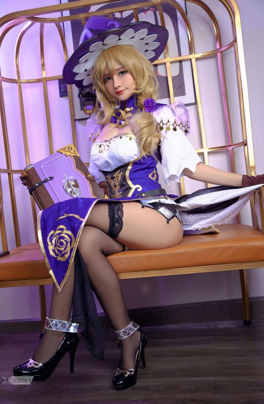 Azami No.044-原神 丽莎 [19P]-Zos次元社