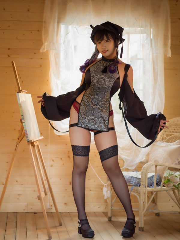 麻花麻花酱 No.097 – 白摩烟+小魔女 [45P]-Zos次元社