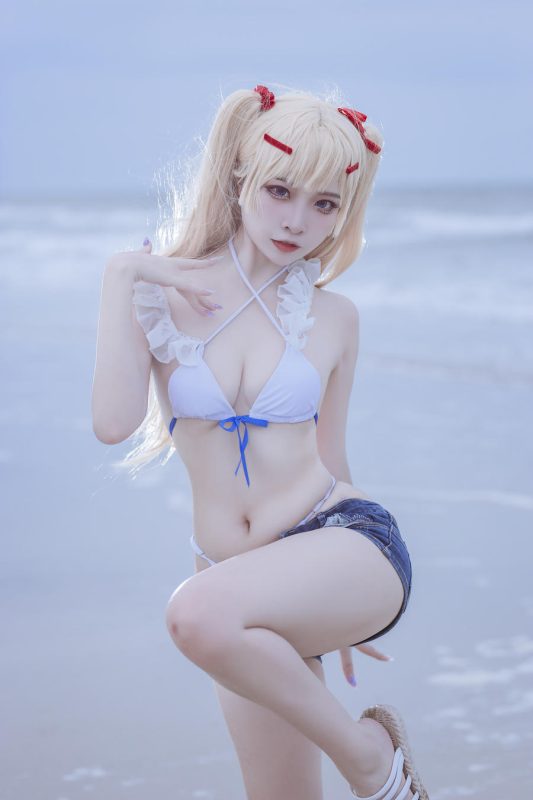 二佐Nisa No.138-碧蓝苏塞克斯泳装 [20P]-Zos次元社