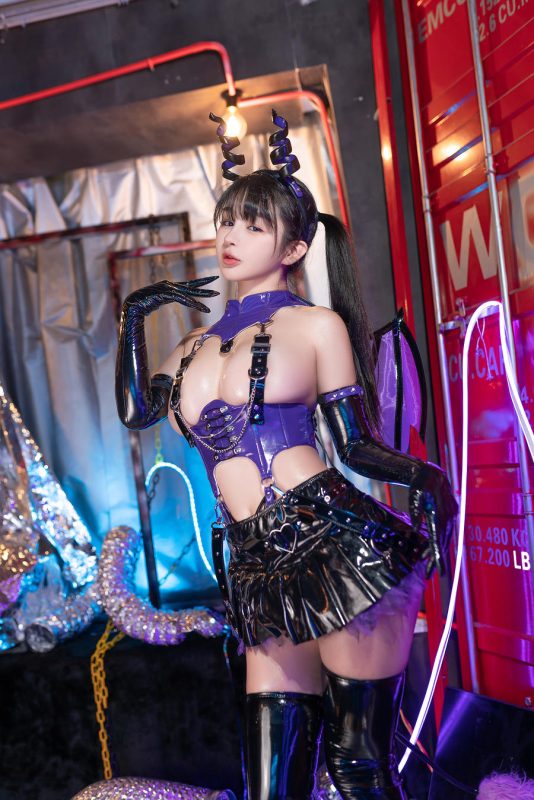 桜井宁宁(宁宁子同学) No.090 – 赛博小恶魔 [85P]-Zos次元社