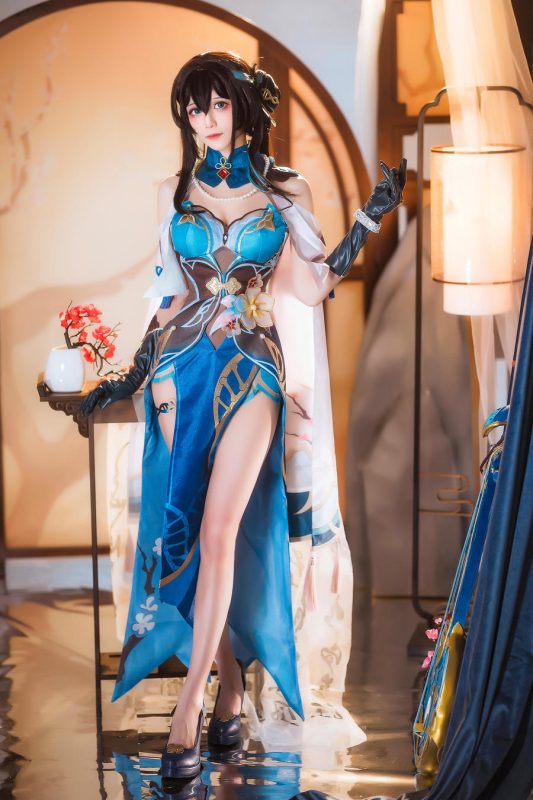 Tomoyo酱 No.030 – 星穹铁道 阮梅 [22P]-Zos次元社