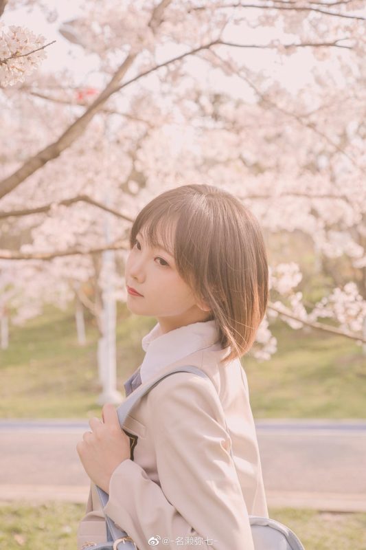 名濑弥七 No.003-樱花 [14P]-Zos次元社